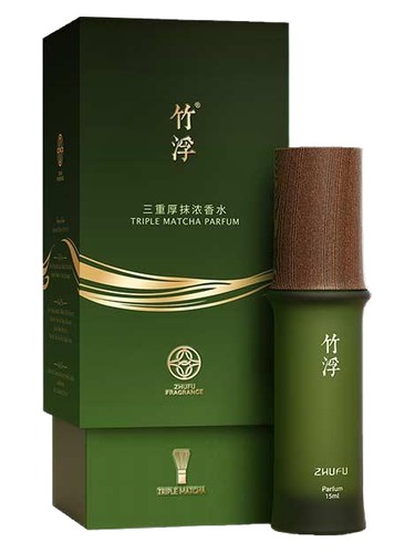 Frasco de Triple Matcha, de Zhufu 竹浮