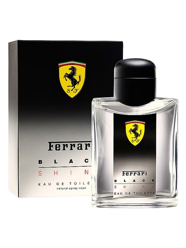 Frasco de Scuderia Ferrari Black Shine, de Ferrari