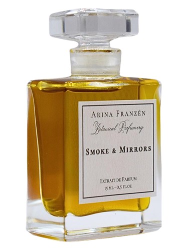 Frasco de Smoke & Mirrors Extrait de Parfum, de Arina Franzén