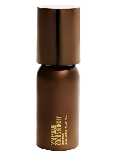 Frasco de Cocoa Sunset Hair Perfume, de Zara