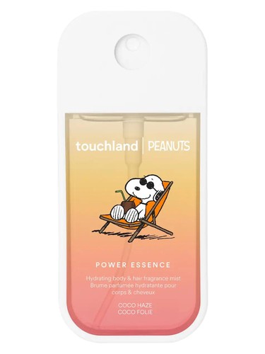 Frasco de Peanuts x Touchland Coco Haze, de Touchland