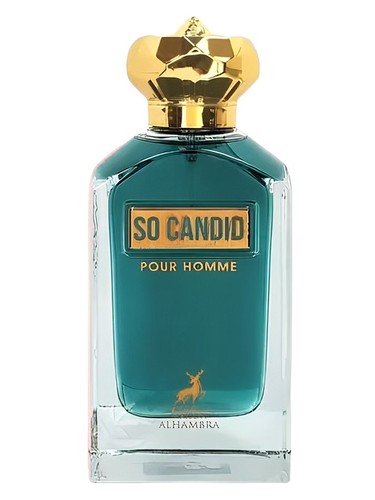 Frasco de So Candid Pour Homme, de Maison Alhambra