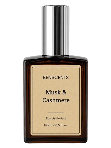 Frasco de Musk & Cashmere — BENSCENTS