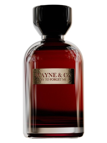 Frasco de Try to Forget Me, de Wayne & Co