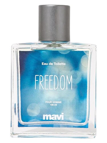Frasco de Freedom, de Mavi