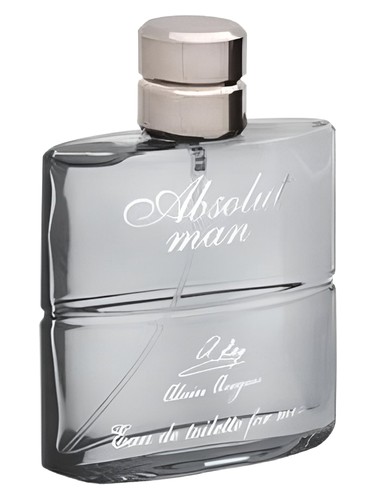 Frasco de Absolut Man, de Alain Aregon