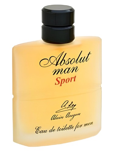 Frasco de Absolut Man Sport, de Alain Aregon