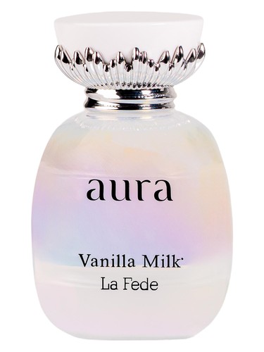 Frasco de Aura Vanilla Milk, de La Fede