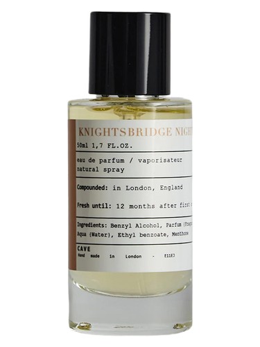 Frasco de Knightsbridge Nights, de Cave London