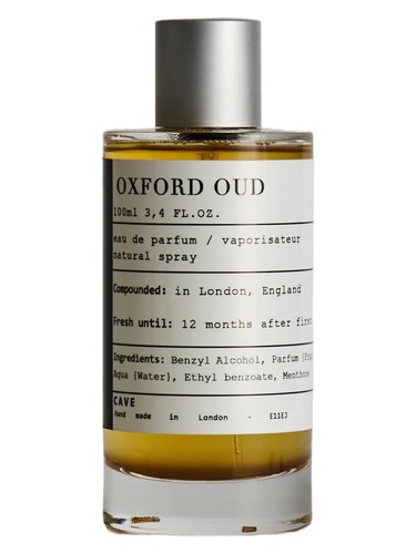 Frasco de Oxford Oud, de Cave London