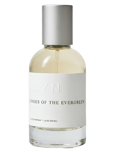 Frasco de Echoes of the Evergreen, de ÈLYN Parfumerie