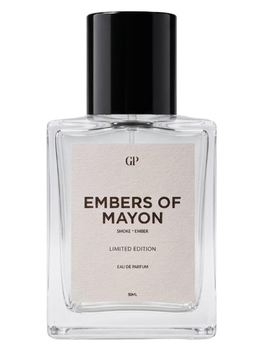 Frasco de Embers of Mayon, de GP Fragrances