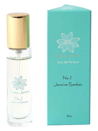 Frasco de No.1 Jasmine Sambac, de Crazy Jasmine