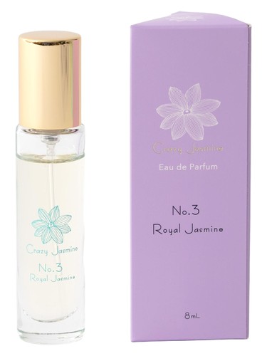 Frasco de No.3 Royal Jasmine, de Crazy Jasmine