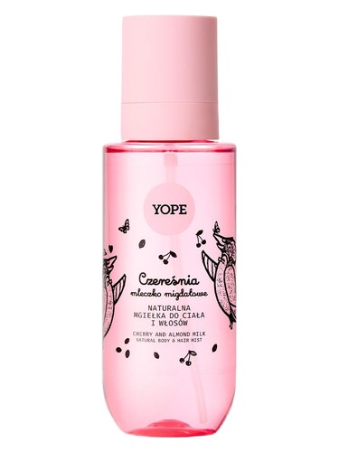 Frasco de Cherry & Almond Milk, de YOPE