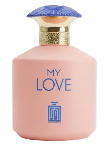 Frasco de My Love, de Aura Fragrances
