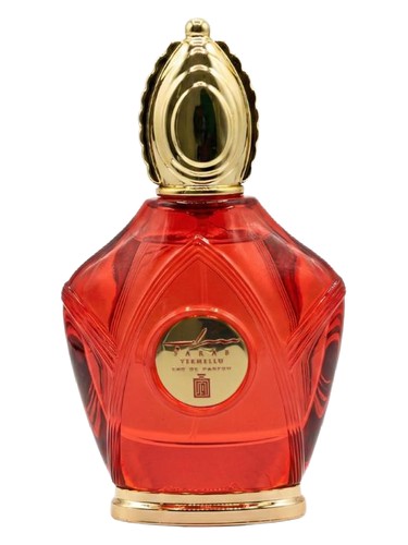 Frasco de Sarab Vermello, de Aura Fragrances