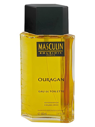 Frasco de Masculin Ouragan, de Bourjois