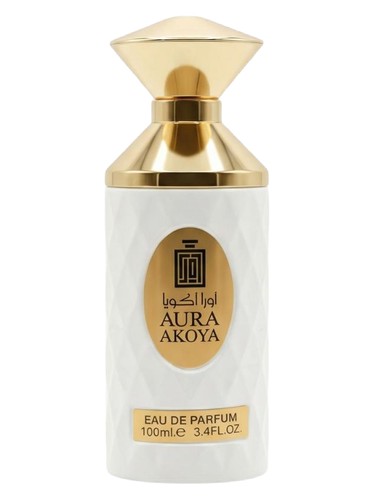 Frasco de Akoya, de Aura Fragrances