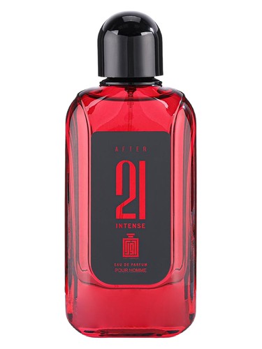 Frasco de After 21 Intense, de Aura Fragrances