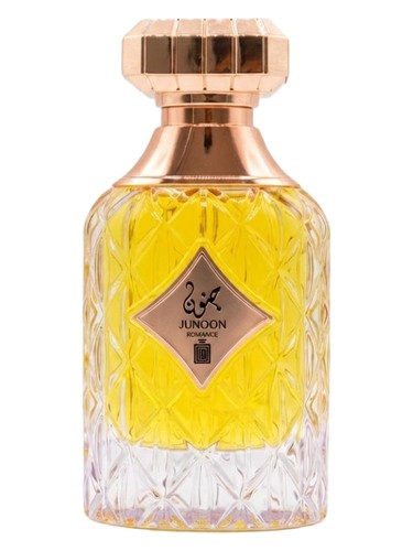 Frasco de Junoon Romance, de Aura Fragrances