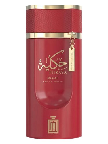 Frasco de Hikaya Rome, de Aura Fragrances