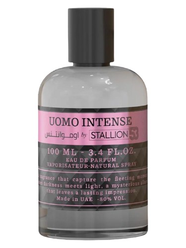 Frasco de Uomo Intense, de Stallion 53