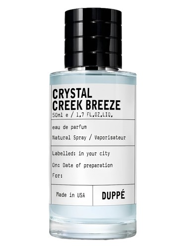 Frasco de Crystal Creek Breeze, de Duppe