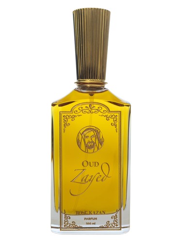 Frasco de Oud Zayed, de Rose Kazan Perfumes