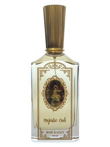 Frasco de Majestic Oud, de Rose Kazan Perfumes