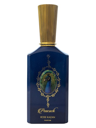 Frasco de Peacock — Rose Kazan Perfumes