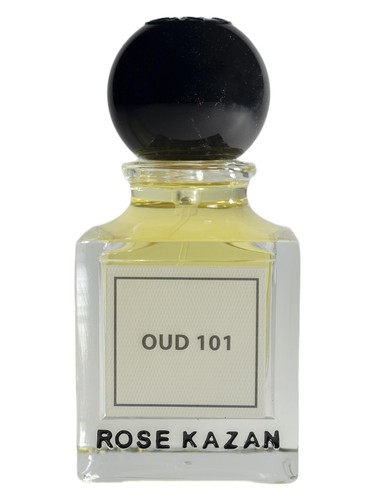 Frasco de Oud 101, de Rose Kazan Perfumes