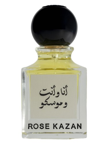 Frasco de أنا وأنت وموسكو (Ana Moscow), de Rose Kazan Perfumes