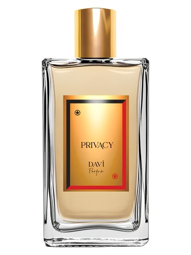 Frasco de Privacy, de Davì Parfum