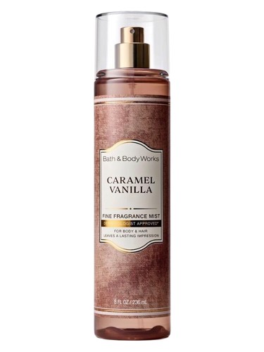 Frasco de Caramel Vanilla, de Bath & Body Works