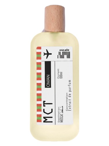 Frasco de MCT, de Escale Parfum