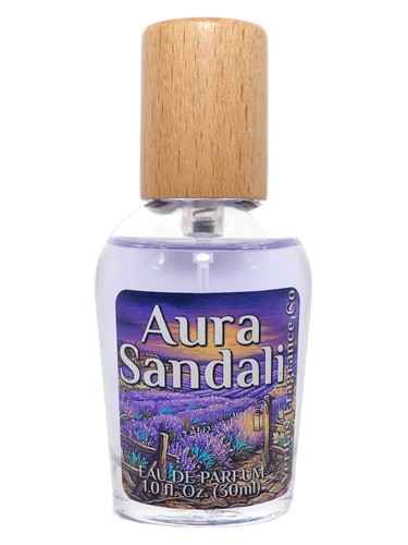 Frasco de Aura Sandali, de Veritas Fragrance Co