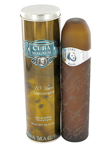 Frasco de Cuba Magnum Blue, de Cuba Paris