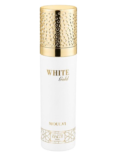 Frasco de White Gold All Over Spray, de Moulvi