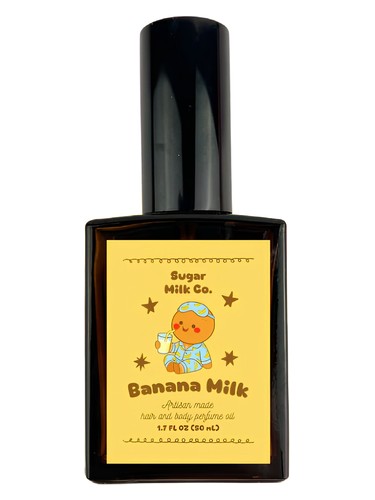 Frasco de Banana Milk, de Sugar Milk Co.