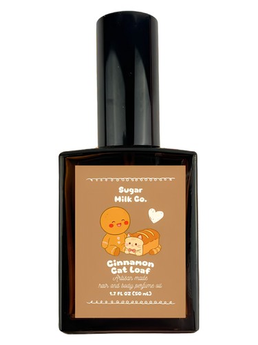 Frasco de Cinnamon Cat Loaf, de Sugar Milk Co.