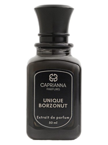 Frasco de Unique Borzonut, de Caprianna Parfums