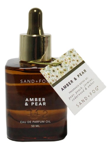 Frasco de Amber & Pear, de Sand + Fog