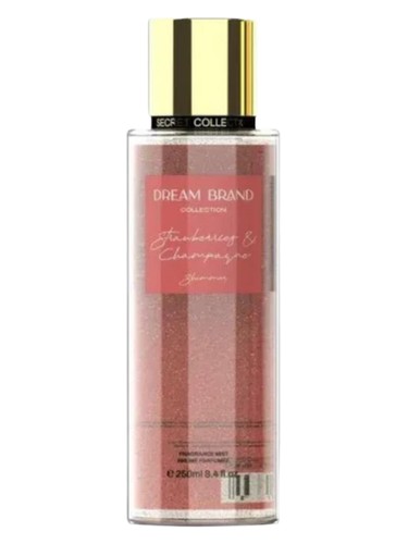 Frasco de Strawberries & Champagne Shimmer, de Dream Brand Collection
