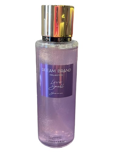 Frasco de Love Spell Shimmer, de Dream Brand Collection