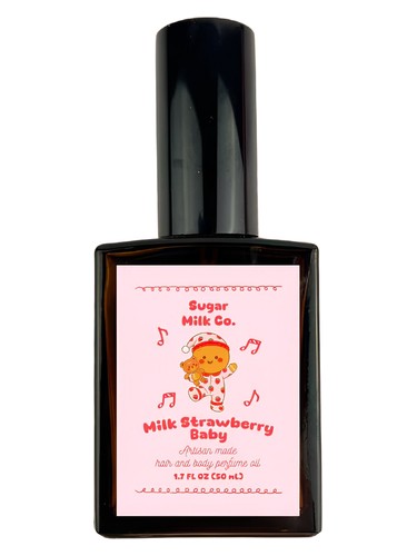 Frasco de Milk Strawberry Baby, de Sugar Milk Co.
