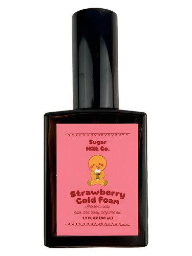 Frasco de Strawberry Cold Foam, de Sugar Milk Co.