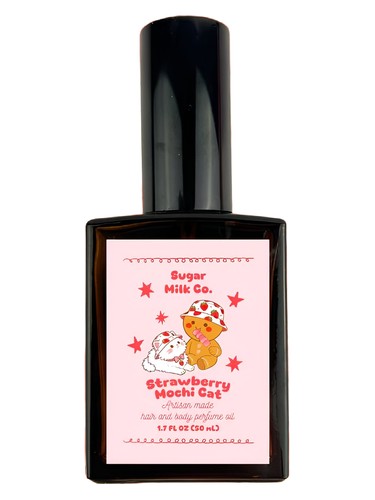 Frasco de Strawberry Mochi Cat — Sugar Milk Co.