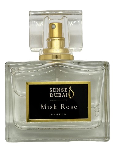 Frasco de Misk Rose, de Sense Dubai