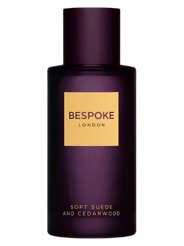 Frasco de Soft Suede & Cedarwood, de Bespoke London